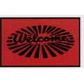 Logo Pin Standard Design Indoor/Outdoor Carpet (Welcome) (Circle) (2'x3')